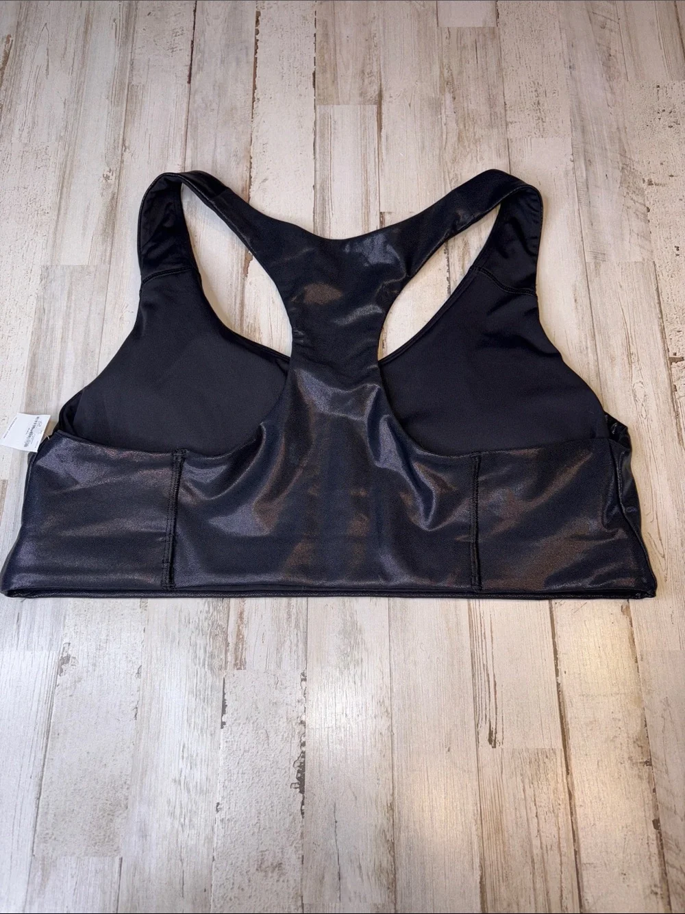 Old Navy Active Powersoft Black Racerback Sports Bra Size XXL NWT - Picture 11 of 11